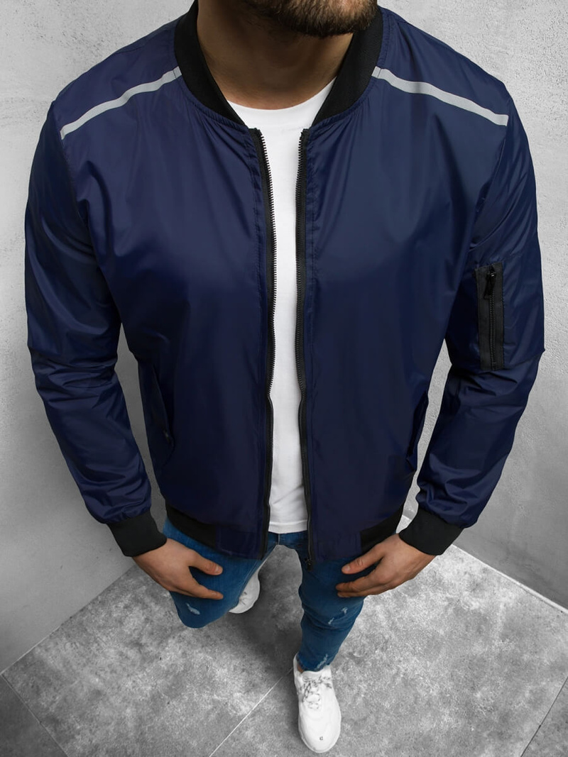Herren Jacke Dunkelblau OZONEE JS/M10291