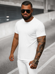 Herren T-shirt Weiß OZONEE O/T1277/1