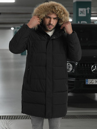 Herren Winterjacke Schwarz OZONEE JS/25M9803/392Z