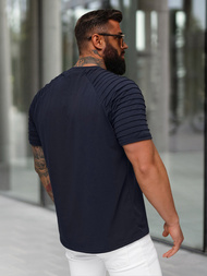 Herren T-shirt Dunkelblau OZONEE JS/8T88/25Z