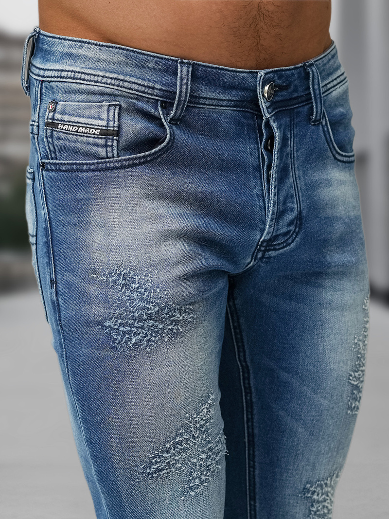 Herren Jeanshose Blau OZONEE NB/MP0009BZ