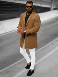 Herren Mantel Beige OZONEE JB/1047Z