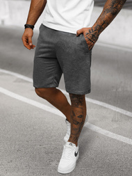 Herren Sportshorts Anthrazit OZONEE JS/8K100/5Z