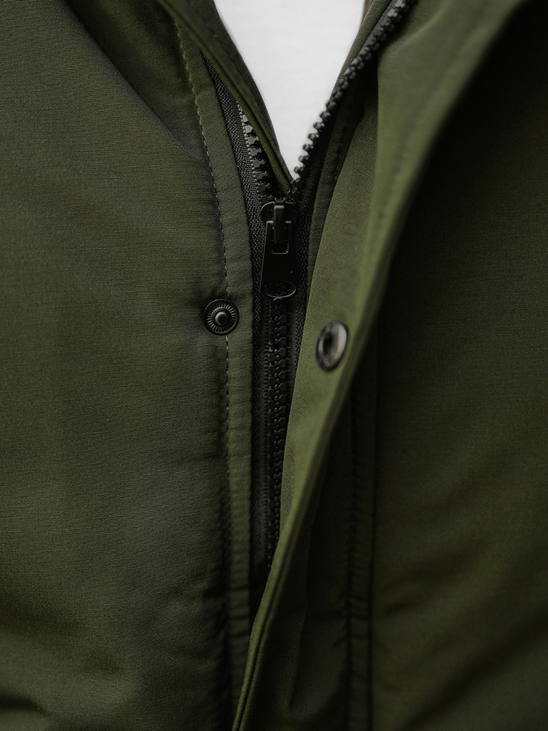 Herren Winterjacke Khaki OZONEE JS/M2019/136