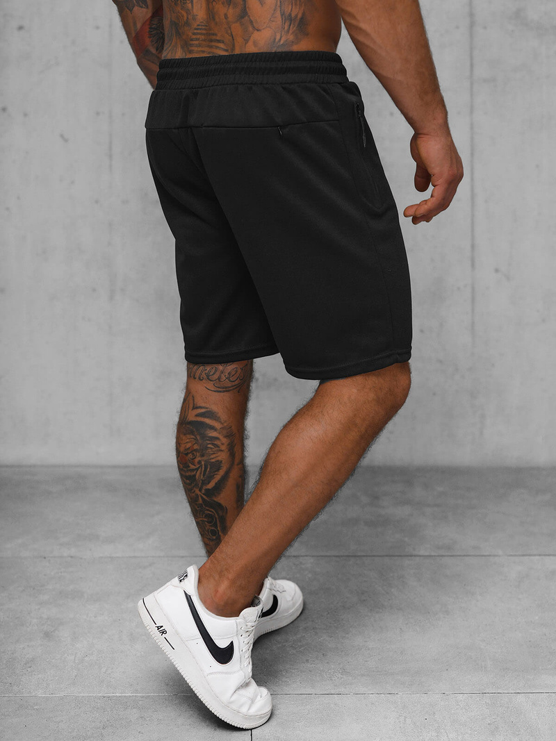 Herren Sportshorts Schwarz OZONEE JS/17K533/3