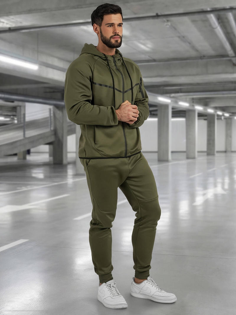 Herren Sportanzug Khaki OZONEE JS/8C1966/29