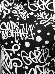 Herren T-shirt Schwarz OZONEE JS/8T1216/3