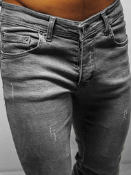 Herren Jeanshose Grau OZONEE E/1234SP