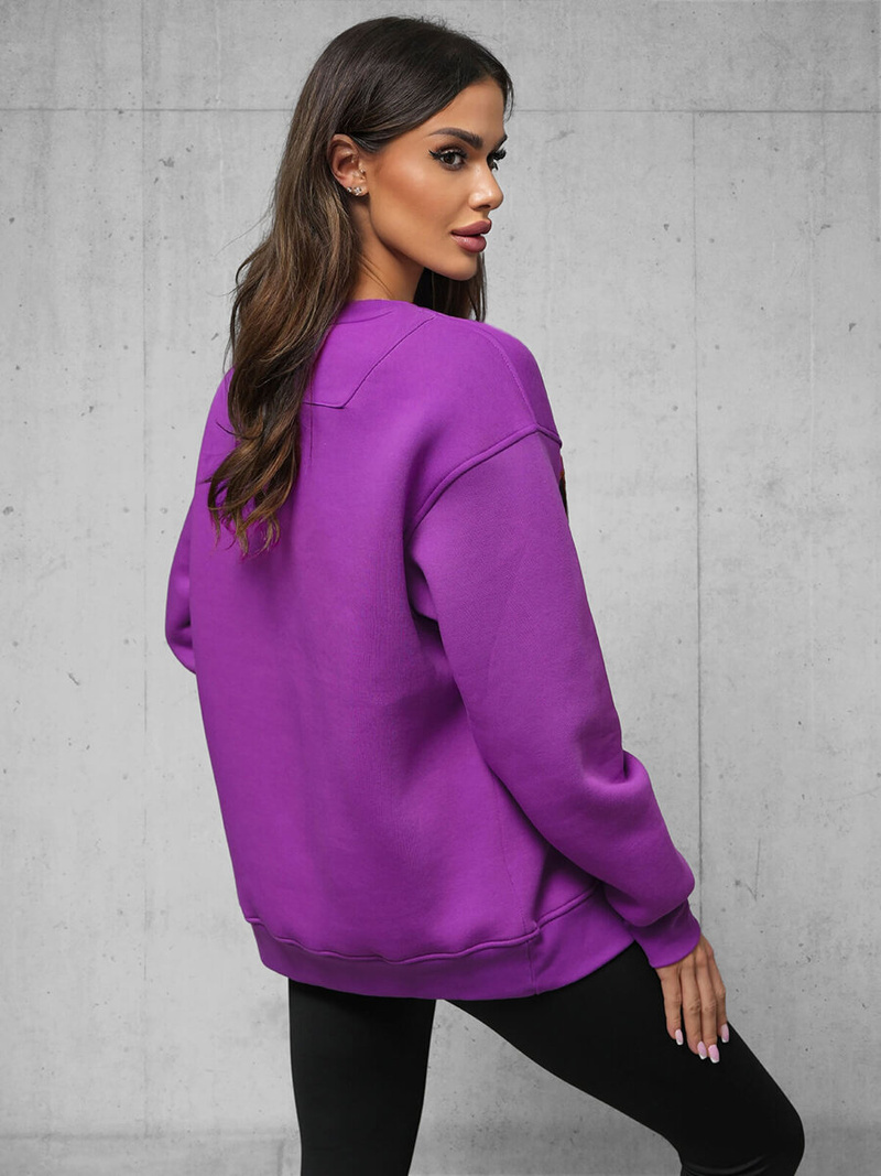 Sweatshirt Violett OZONEE O/SWE23055