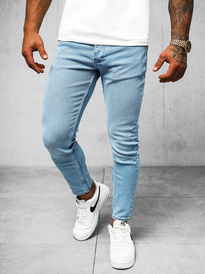 Herren Jeanshose Blau OZONEE O/2335