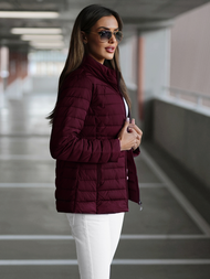 Damen Jacke Dunkel Weinrot OZONEE JS/16M9109/01Z