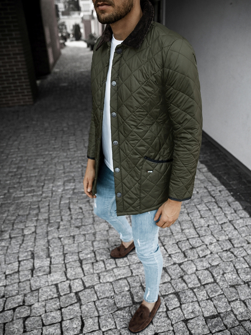 Herren Jacke Khaki OZONEE O/5619