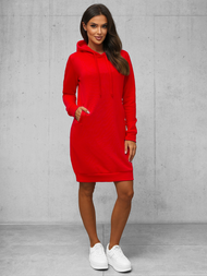 Damen Kapuzenpullover Rot OZONEE JS/YS10005/18Z