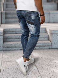 Herren Jeanshose Blau OZONEE NB/MP0045B