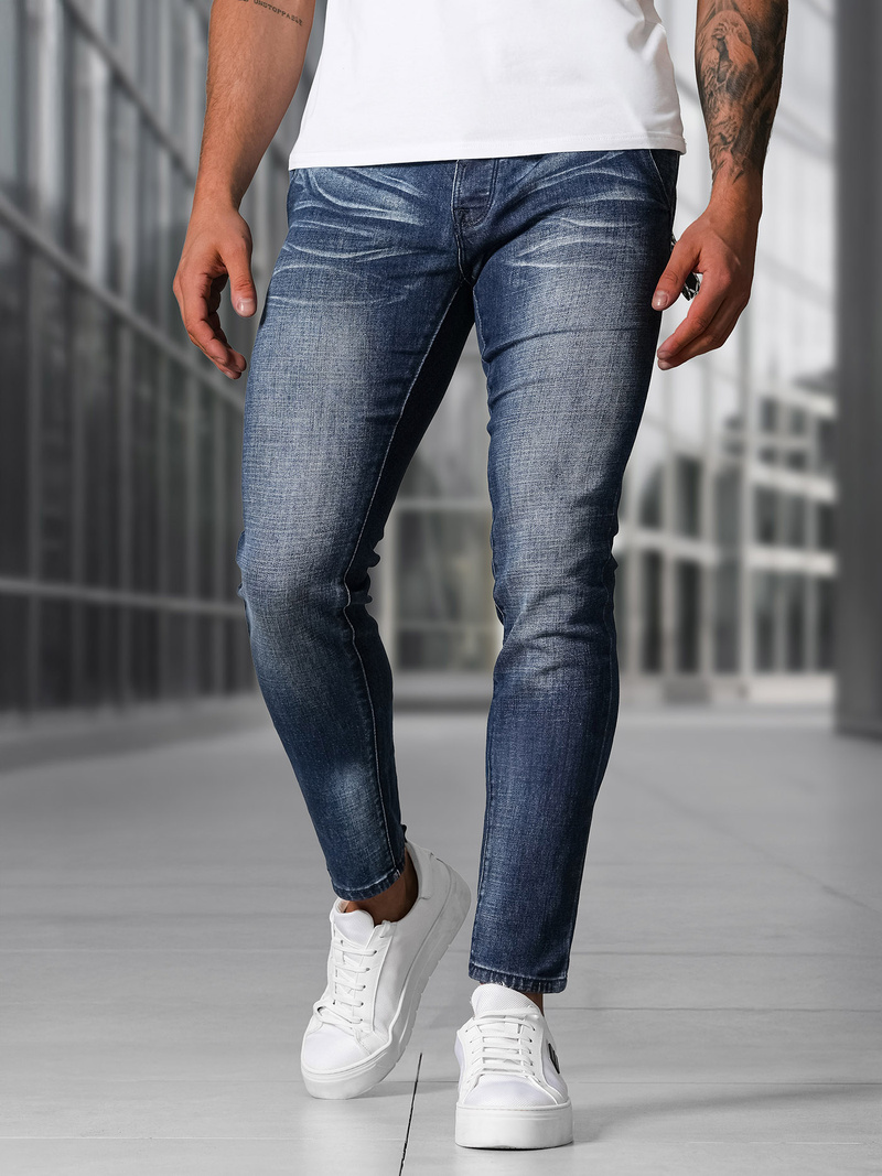 Herren Jeanshose Dunkelblau OZONEE NB/MP0091BS