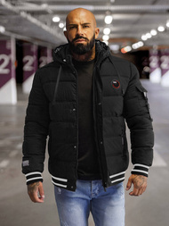 Herren Jacke Schwarz OZONEE JS/57M7501/392