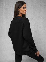 Sweatshirt Schwarz OZONEE O/SWE23055