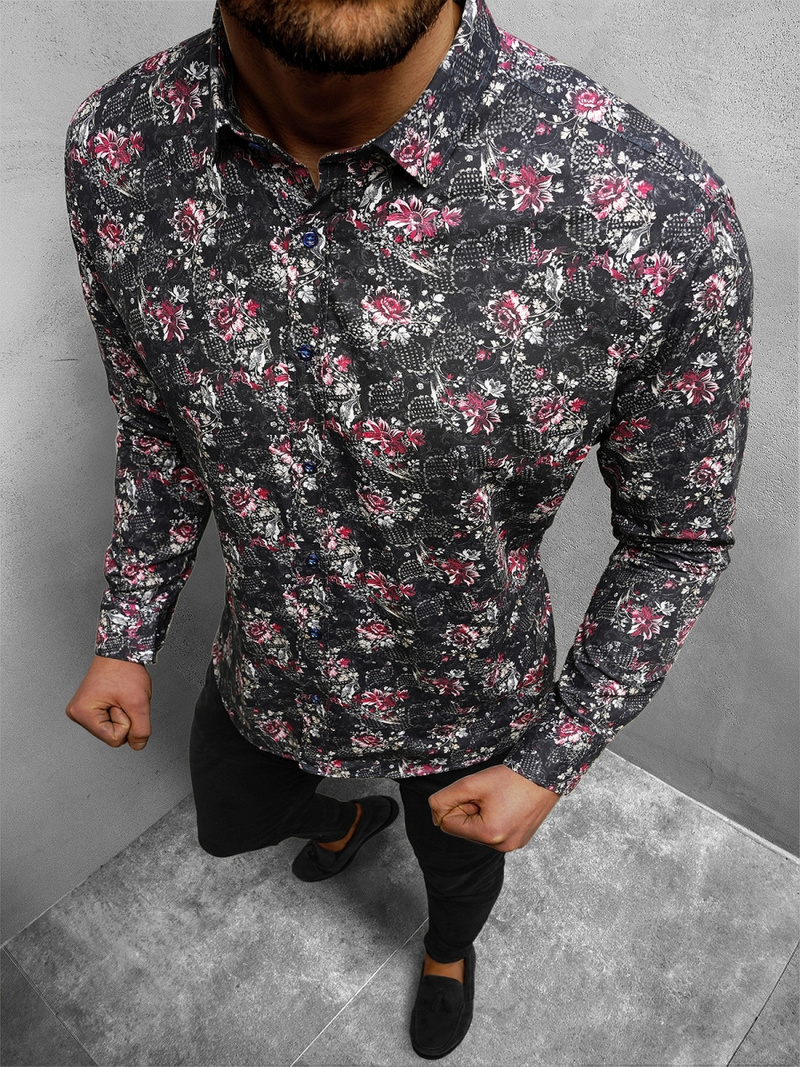 Herren Hemd Bunt OZONEE O/2322