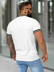 Herren T-shirt Weiß OZONEE O/QS11628