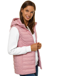 Damen Weste Puderrosa OZONEE JS/M23039/354