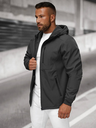 Herren Übergangsjacke Dunkelgrau OZONEE JS/27B6529/5