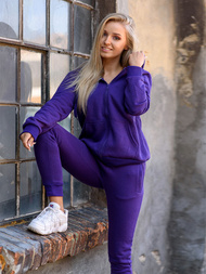 Damen Sporthose Violett OZONEE JS/CK01/30