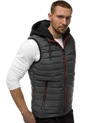 Herren Weste Anthrazit OZONEE N/6102Z