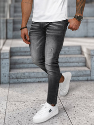 Herren Jeanshose Schwarz OZONEE NB/MP0070N