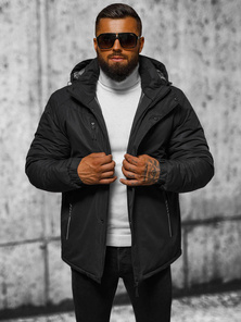 Herren Jacke Schwarz OZONEE JS/22M321/392