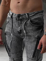 Herren Jeanshose Anthrazit OZONEE O/E10017