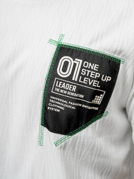 Herren T-shirt Weiß OZONEE O/3C333