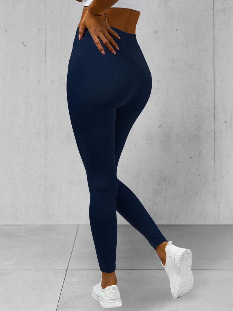 Damen Leggings Dunkelblau OZONEE JS/1001Z