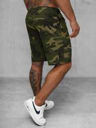 Herren Sportshorts Grün OZONEE JS/8K283/29