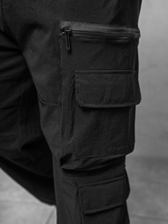 Herren Hose Schwarz OZONEE O/PS5526