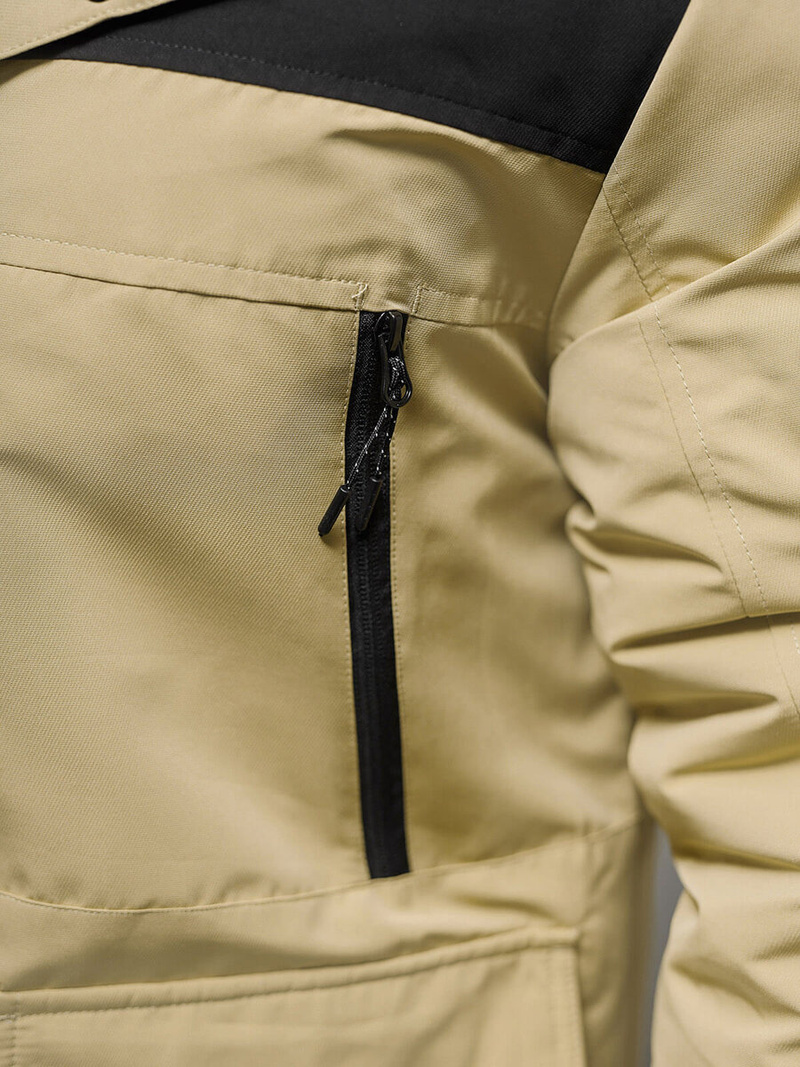 Herren Winterjacke Beige OZONEE JS/22M322/62