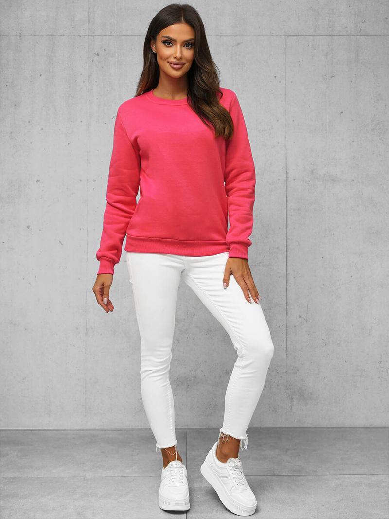 Damen Sweatshirt Coral OZONEE JS/W01/58Z