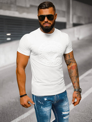 Herren T-shirt Weiß OZONEE NB/MT3056Z