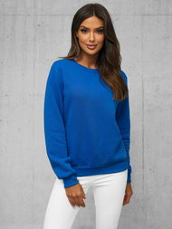 Damen Sweatshirt Blau OZONEE JS/W01Z