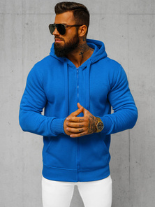 Herren Kapuzenpullover Blau OZONEE JS/2008Z