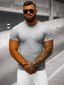 Herren T-shirt Grau OZONEE JS/712005Z