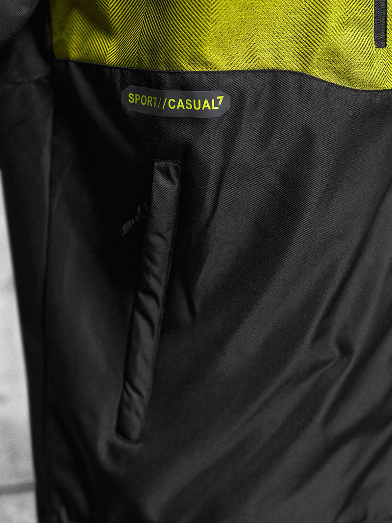 Herren Jacke Schwarz OZONEE JS/22M311/392