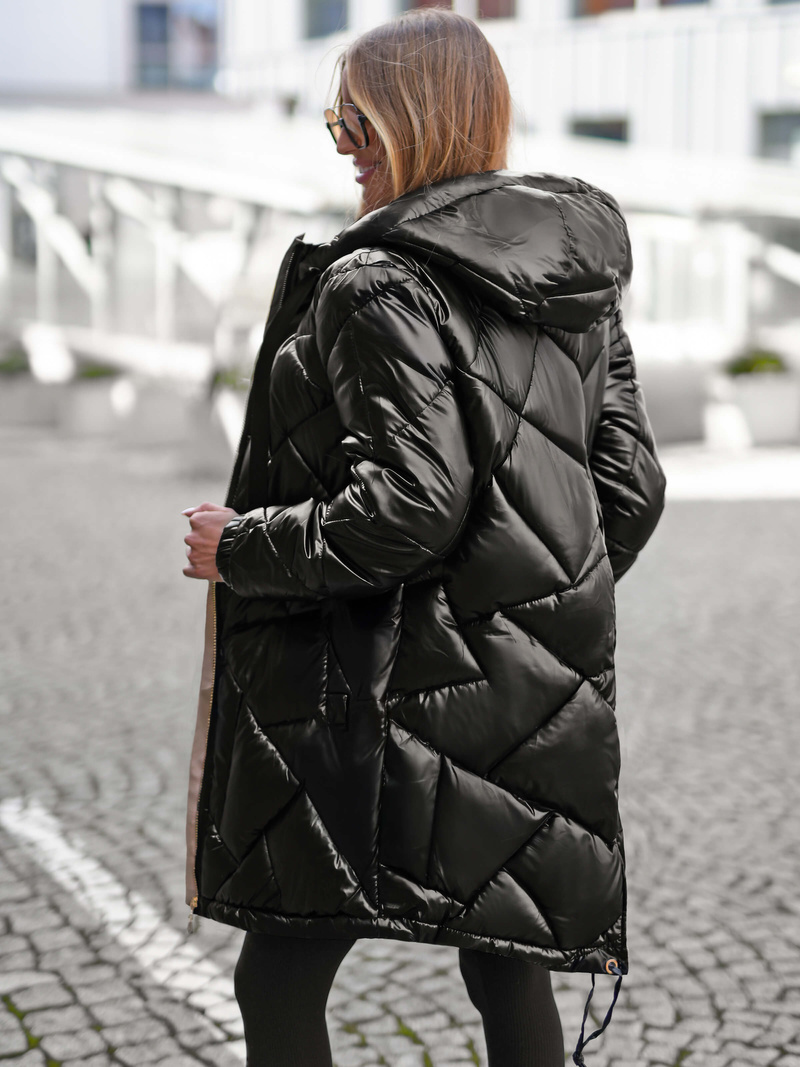 Damen Jacke Schwarz OZONEE JS/5M3189/392Z