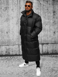 Herren Winterjacke Schwarz OZONEE O/M3202