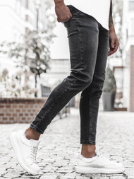 Herren Jeans Schwarz OZONEE O/4371/2