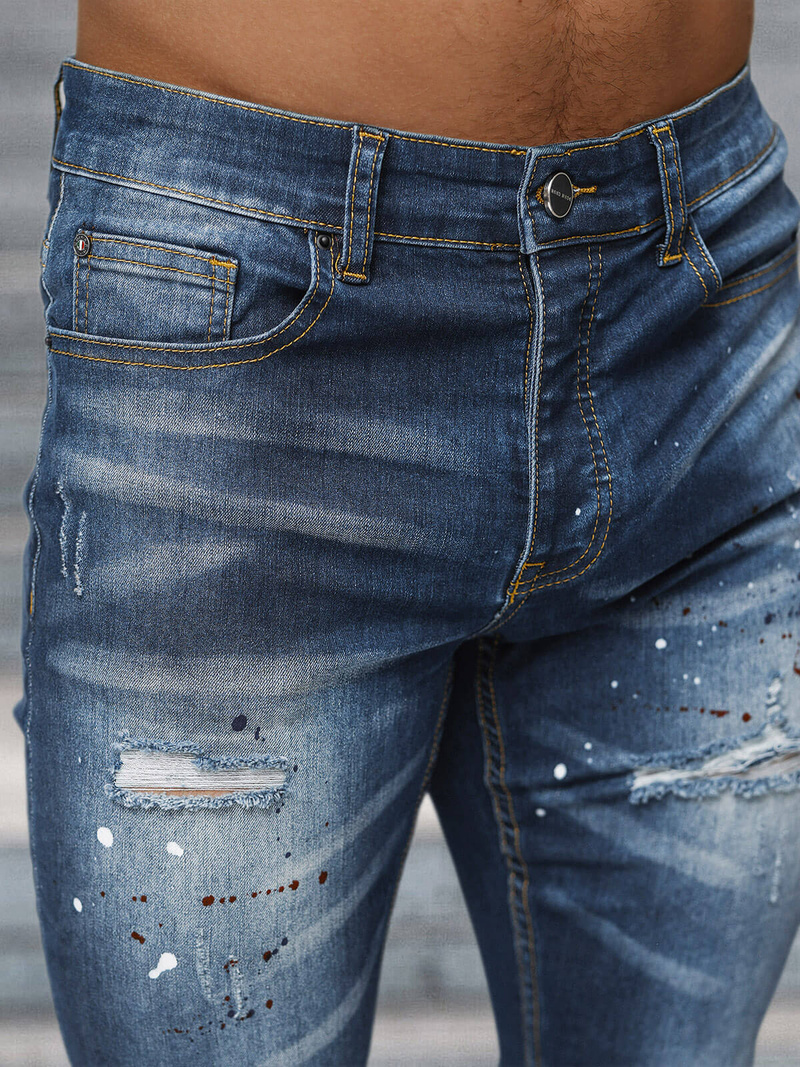 Herren Jeanshose Dunkelblau OZONEE NB/MP0170BS