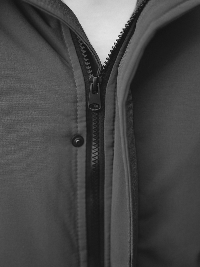 Herren Winterjacke Grau OZONEE JS/M2019/105