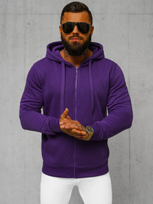 Herren Kapuzenpullover Violett OZONEE JS/2008Z