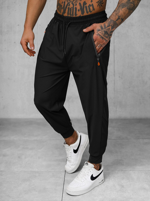 Herren Sporthosen Schwarz OZONEE JS/12K1805/3