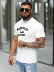 Herren T-shirt Weiß OZONEE NB/MT3134