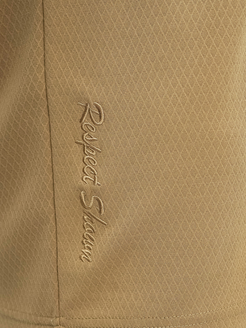 Herren Poloshirt Dunkelbeige OZONEE O/YN2/575